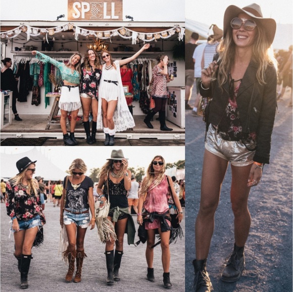 Spell designs Jagger blouse black top M collective - Picture 3 of 8